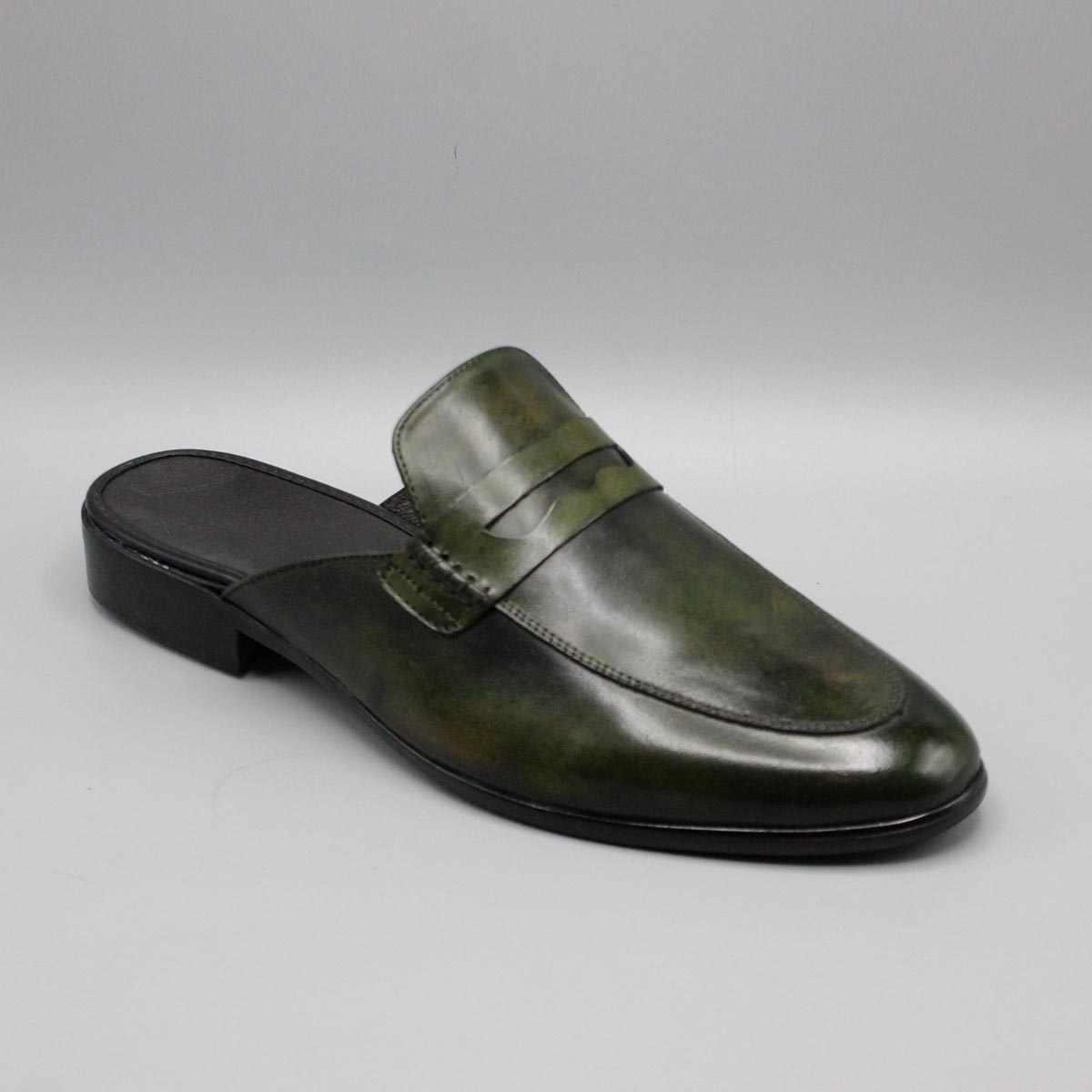 Patina Penny Mule Loafers PA017