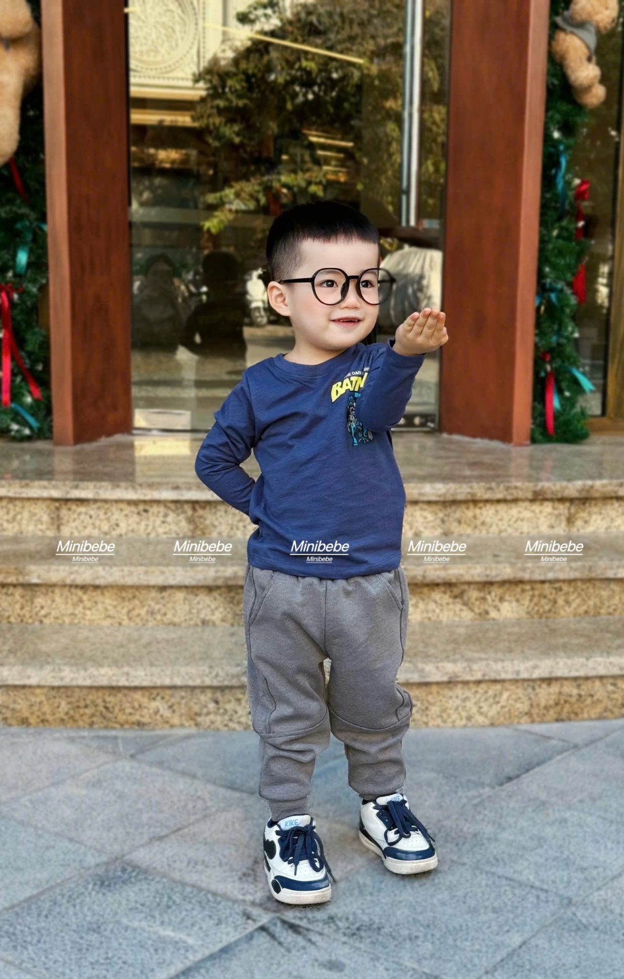 XẢ SET BỘ BATMAN XANH THAN BÉ TRAI - A247