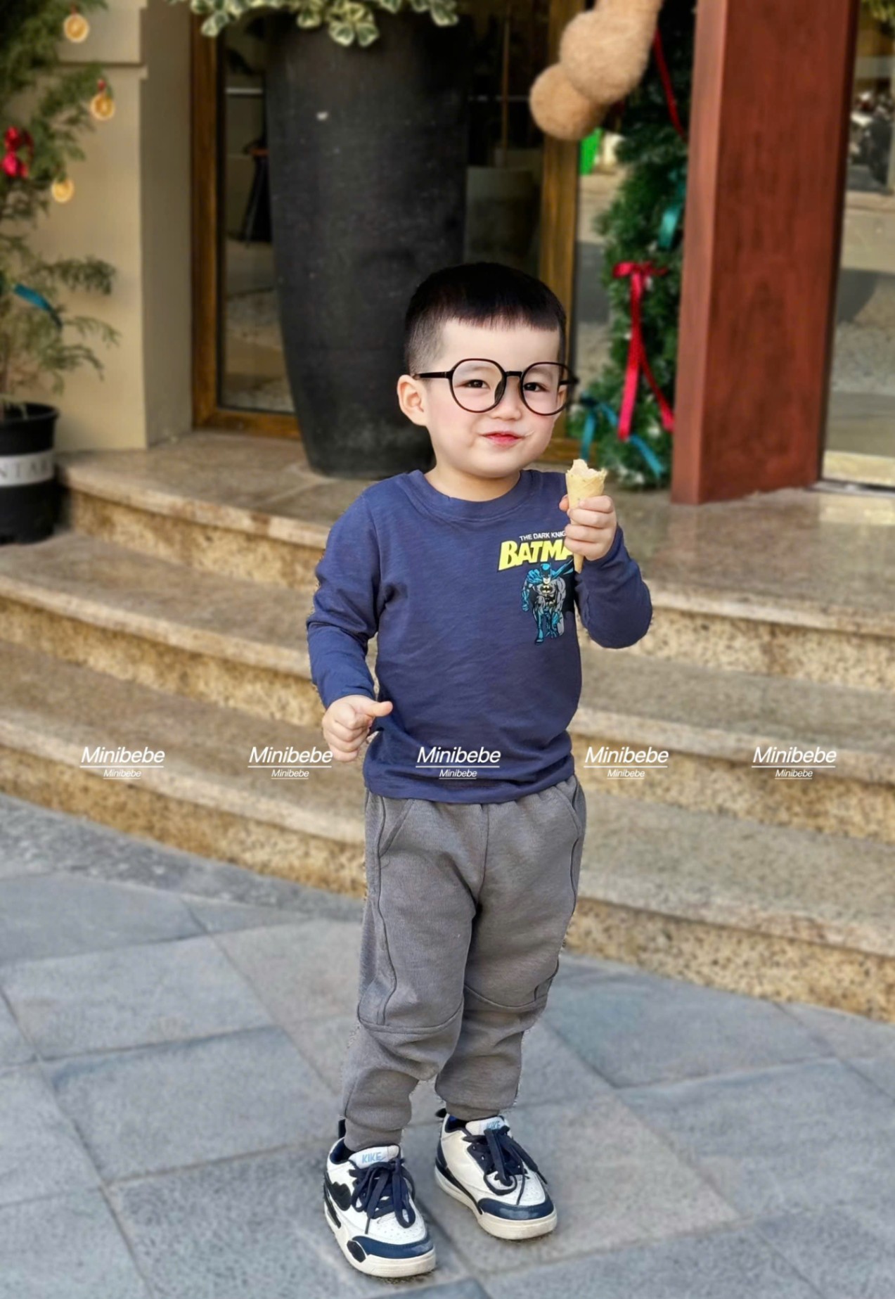 XẢ SET BỘ BATMAN XANH THAN BÉ TRAI - A247