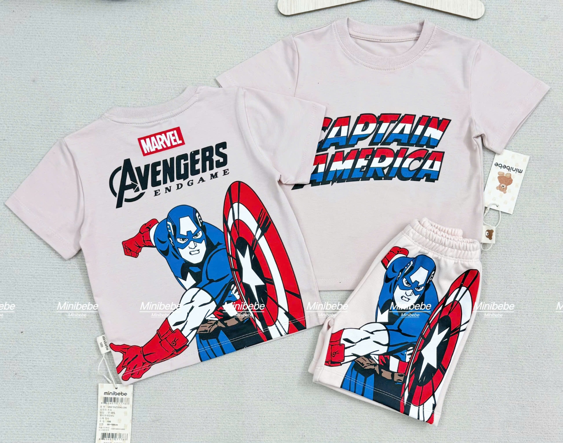 C76 - SET BỘ MARVEL AVENGERS CHỮ ĐEN