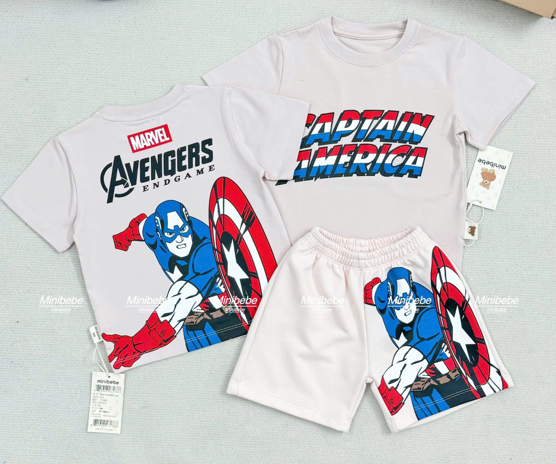 C76 - SET BỘ MARVEL AVENGERS CHỮ ĐEN