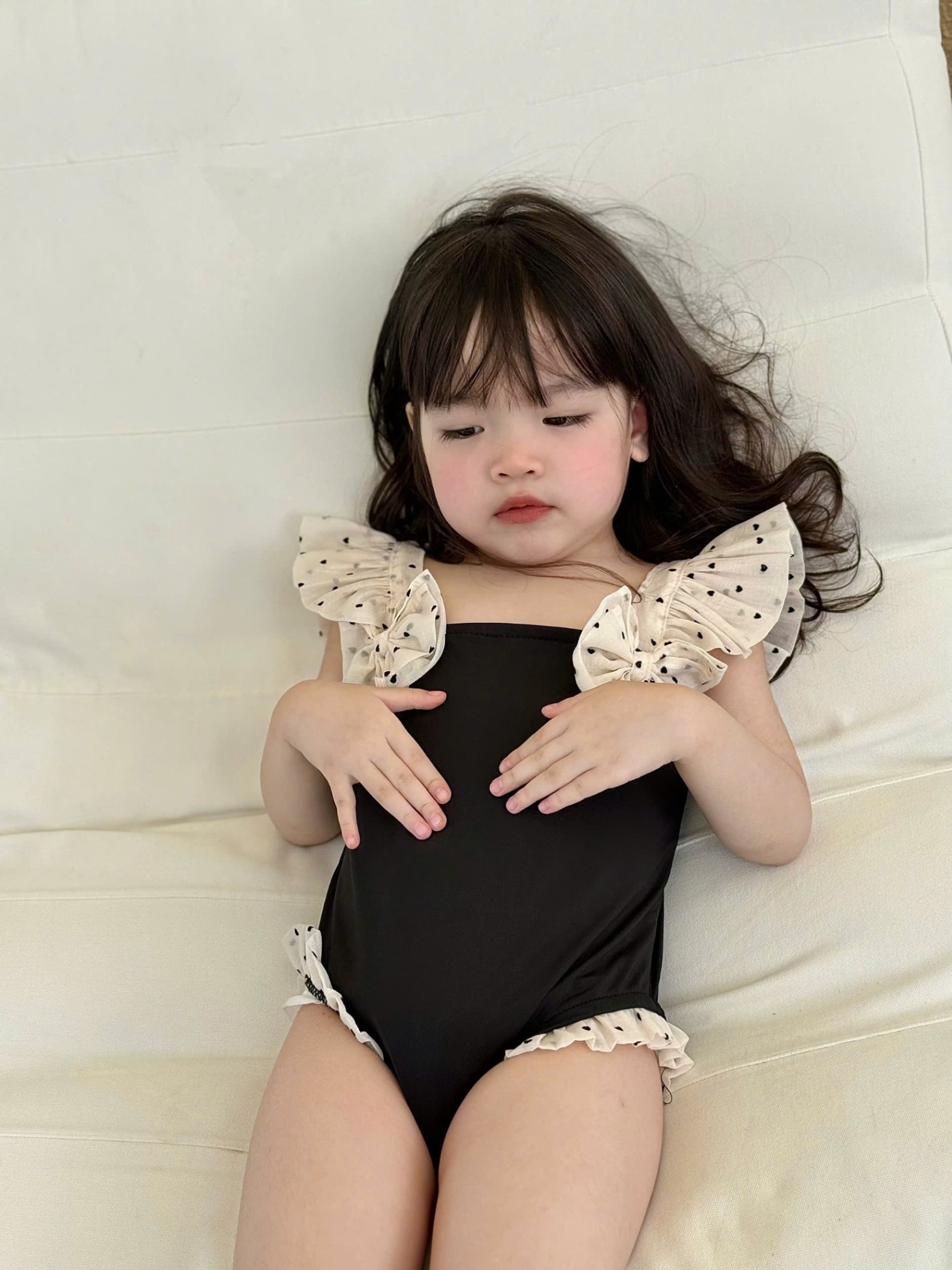 B280 - SET BƠI ĐEN BÉ GÁI 2 MẪU