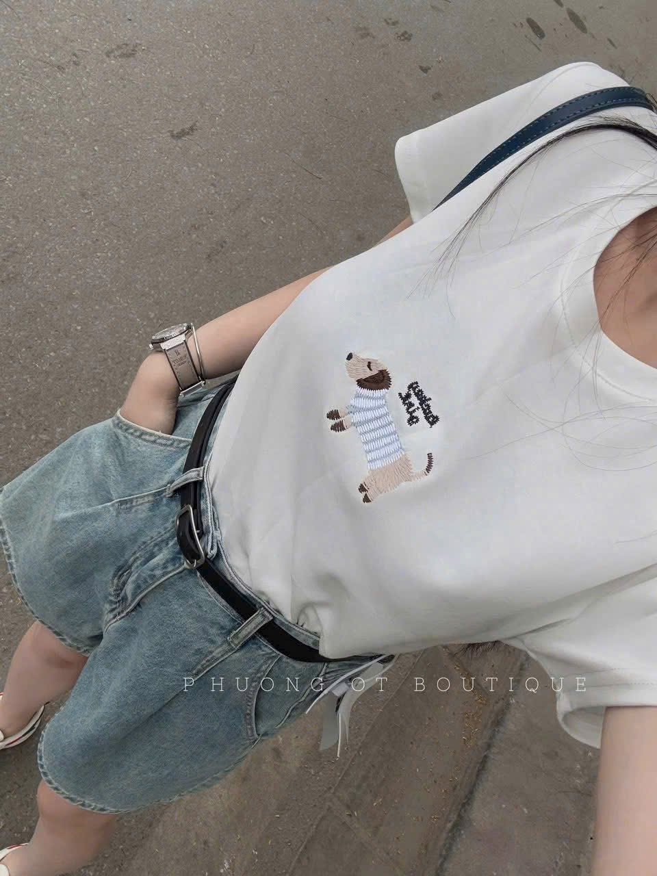 XẢ B689 - QUẦN SHORT NGỐ JEAN NỮ
