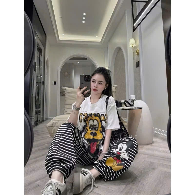 B616 - SET BỘ CHÓ QUẦN KẺ BO GẤU