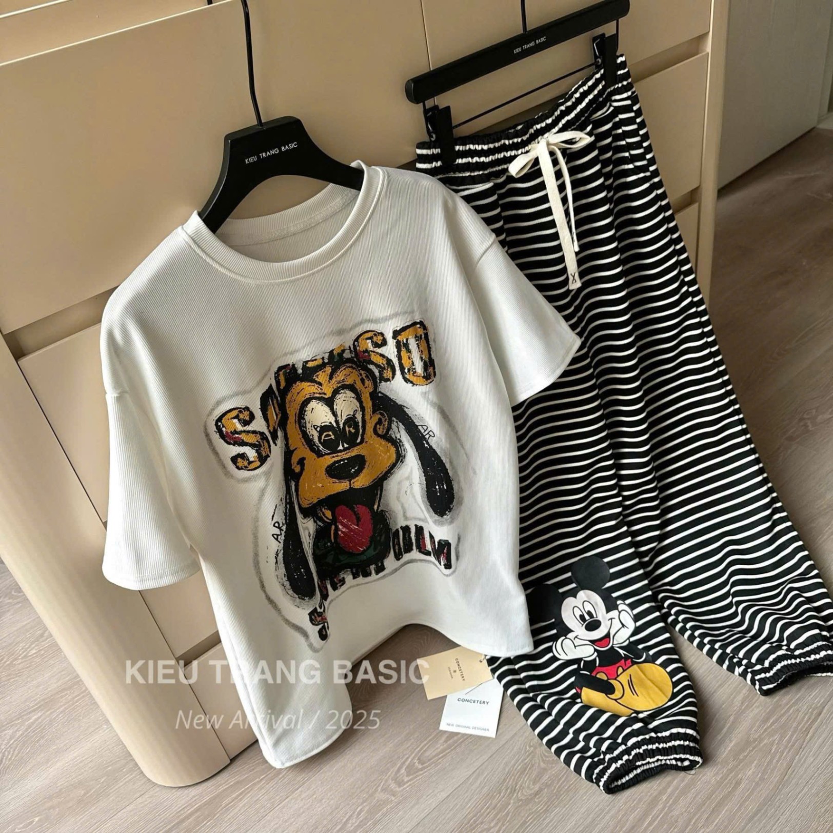 B616 - SET BỘ CHÓ QUẦN KẺ BO GẤU