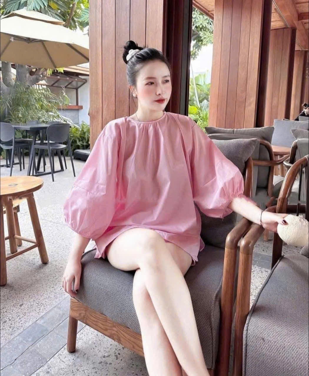 B548 - (GOM) SET BỘ HỒNG TAY PHỒNG DÁNG TIỂU THƯ