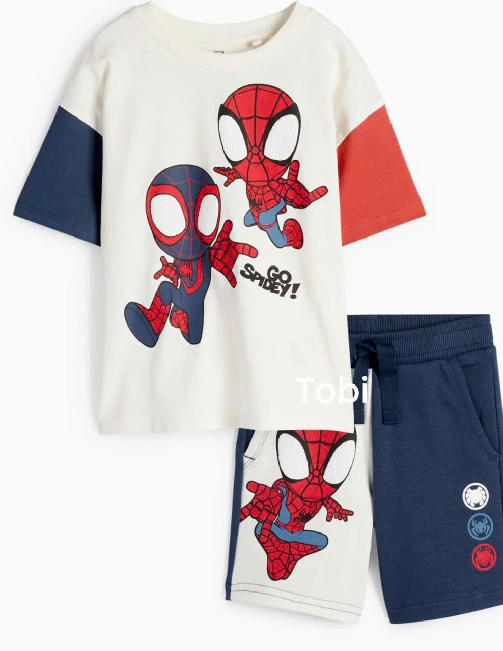 B427 - (GOM)SET BỘ NHỆN MARVEL PHỔI TAY CAM THAN