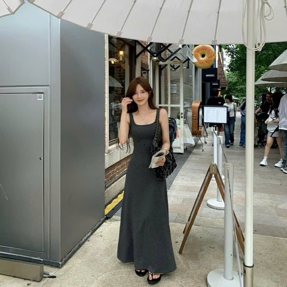 B938 - VÁY NỮ ZIP BA LỖ 2 MÀU