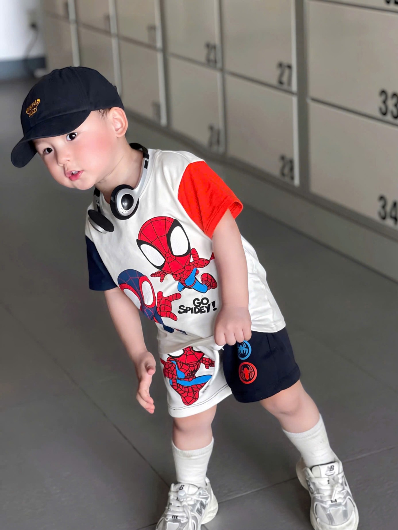 B427 - (GOM)SET BỘ NHỆN MARVEL PHỔI TAY CAM THAN