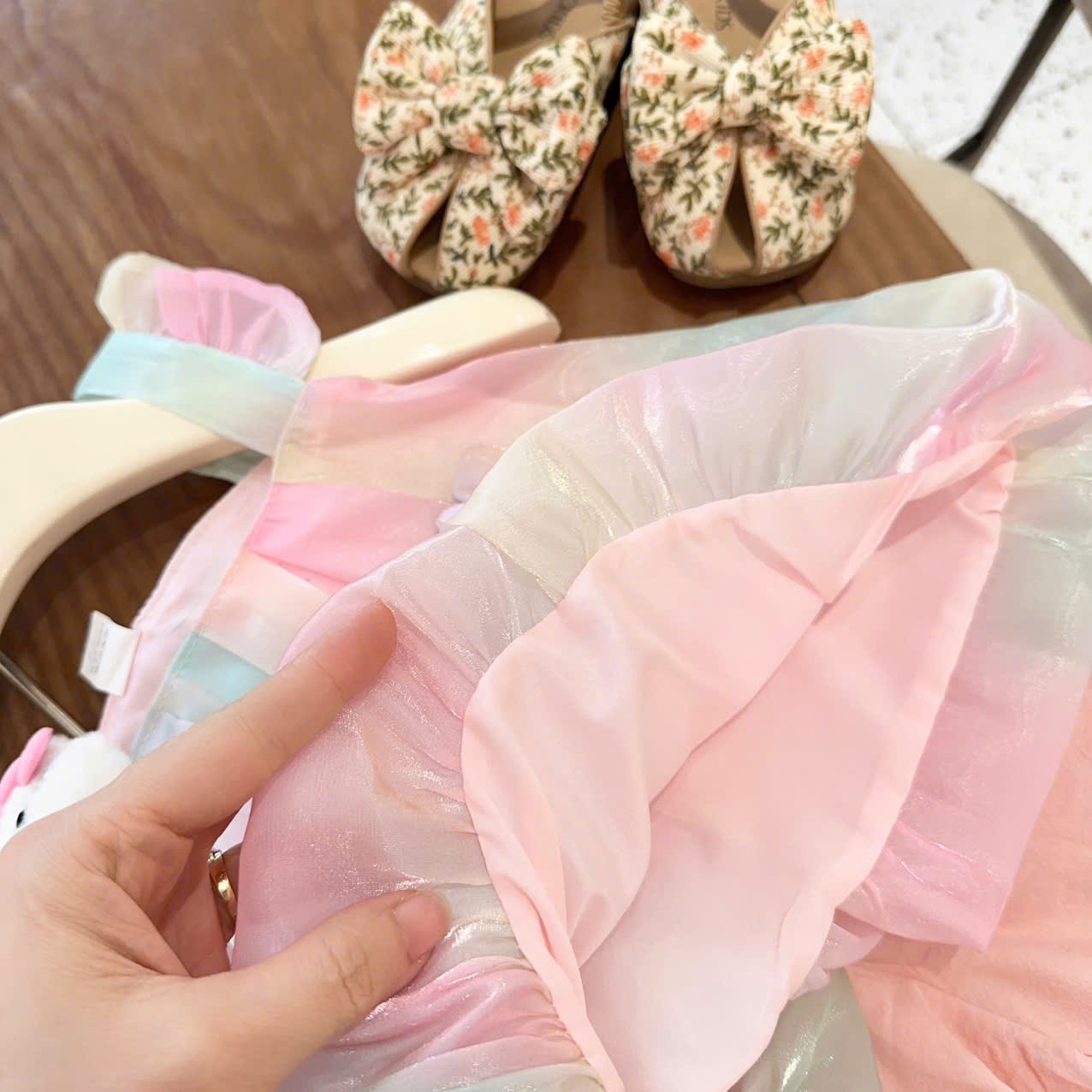 A155 - SET BỘ TƠ BÍ PASTEL KÈM CÁI KITTY