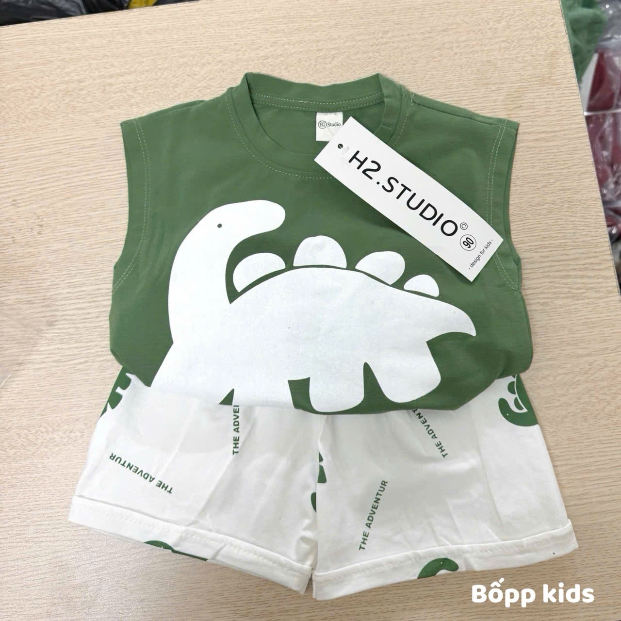 B486 - SET BỘ KHỦNG LONG XANH BÉ TRAI