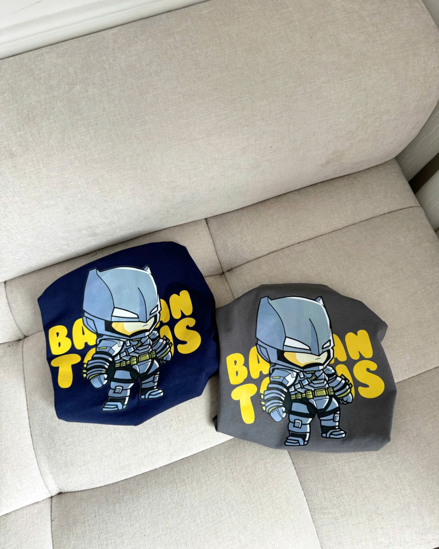 A154 - SET 2 BỘ BA LỖ BATMAN XANH XÁM