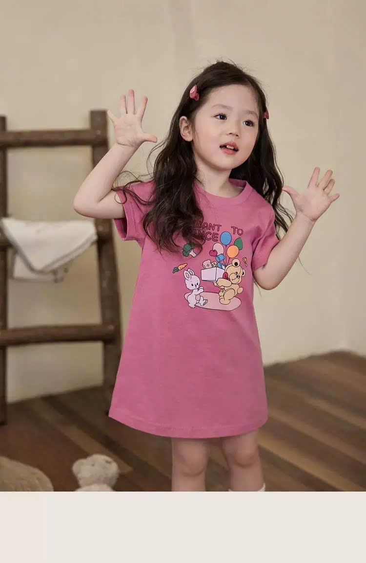 A727 - SET 3 VÁY CHẤM BI HỒNG VÀNG