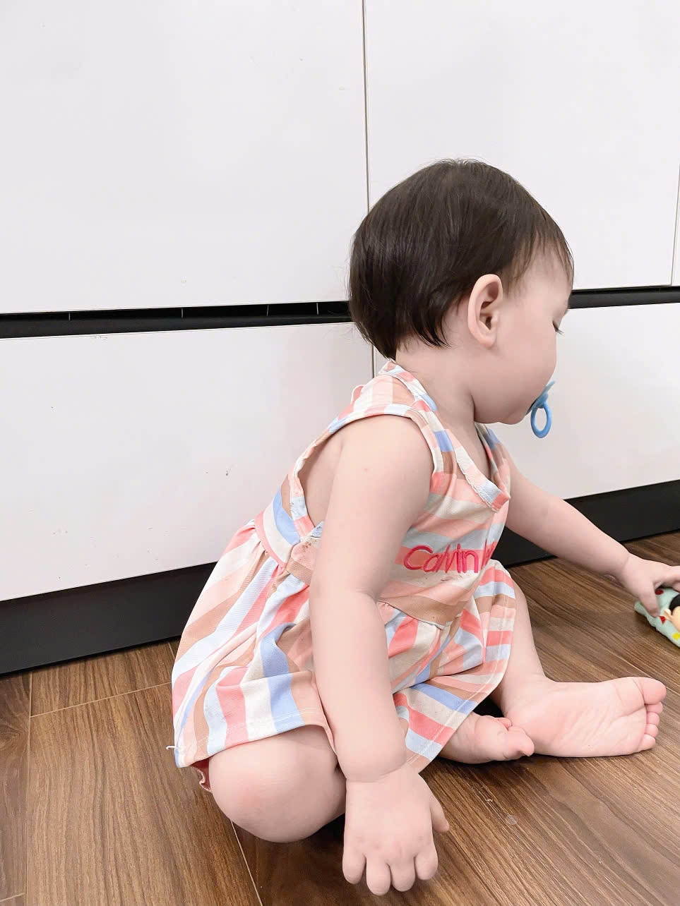 C330 - SET HỒNG ÁO SÁT NÁCH CK PASTEL QUẦN BO CHUN