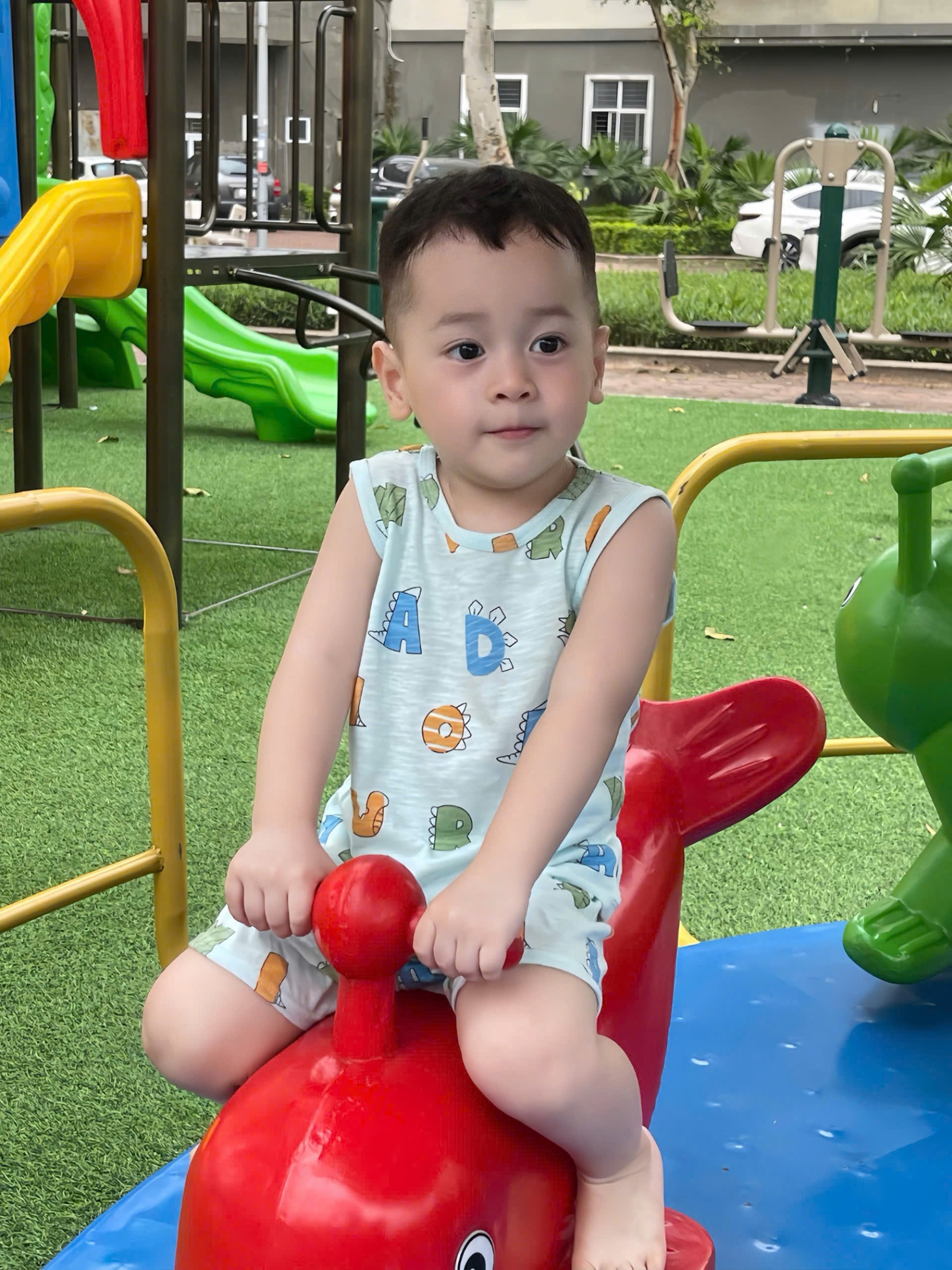 C397 - SET 2 BỘ XƯỚC BA LỖ KHỦNG LONG KẺ XANH CHỮ CÁI