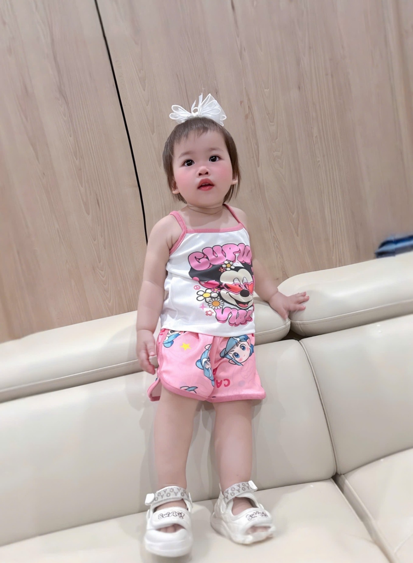 B734 - SET 3 BỘ 2 DÂY MICKEY MINNIE NA TRA