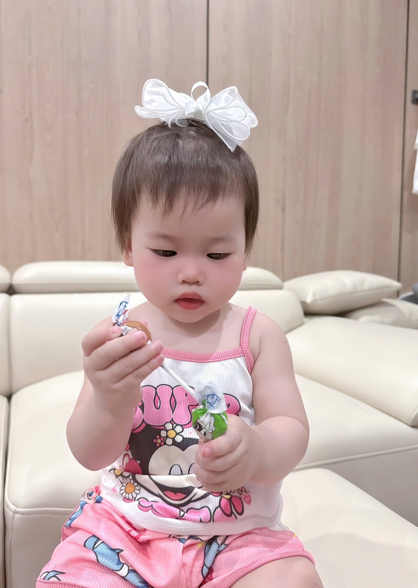 B734 - SET 3 BỘ 2 DÂY MICKEY MINNIE NA TRA