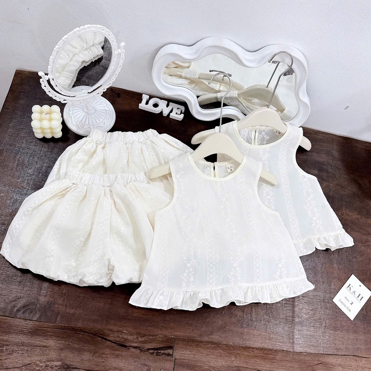 GOM A952 - SET BỘ REN SÁT NÁCH QUẦN BỒNG