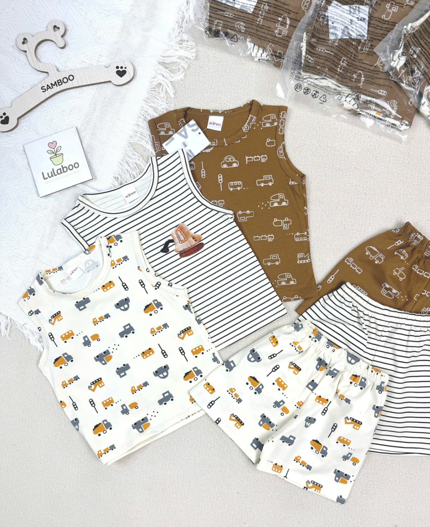 XẢ A654 - SET 3 BỘ BA LỖ Ô TÔ MÁY XÚC NÂU BE KẺ