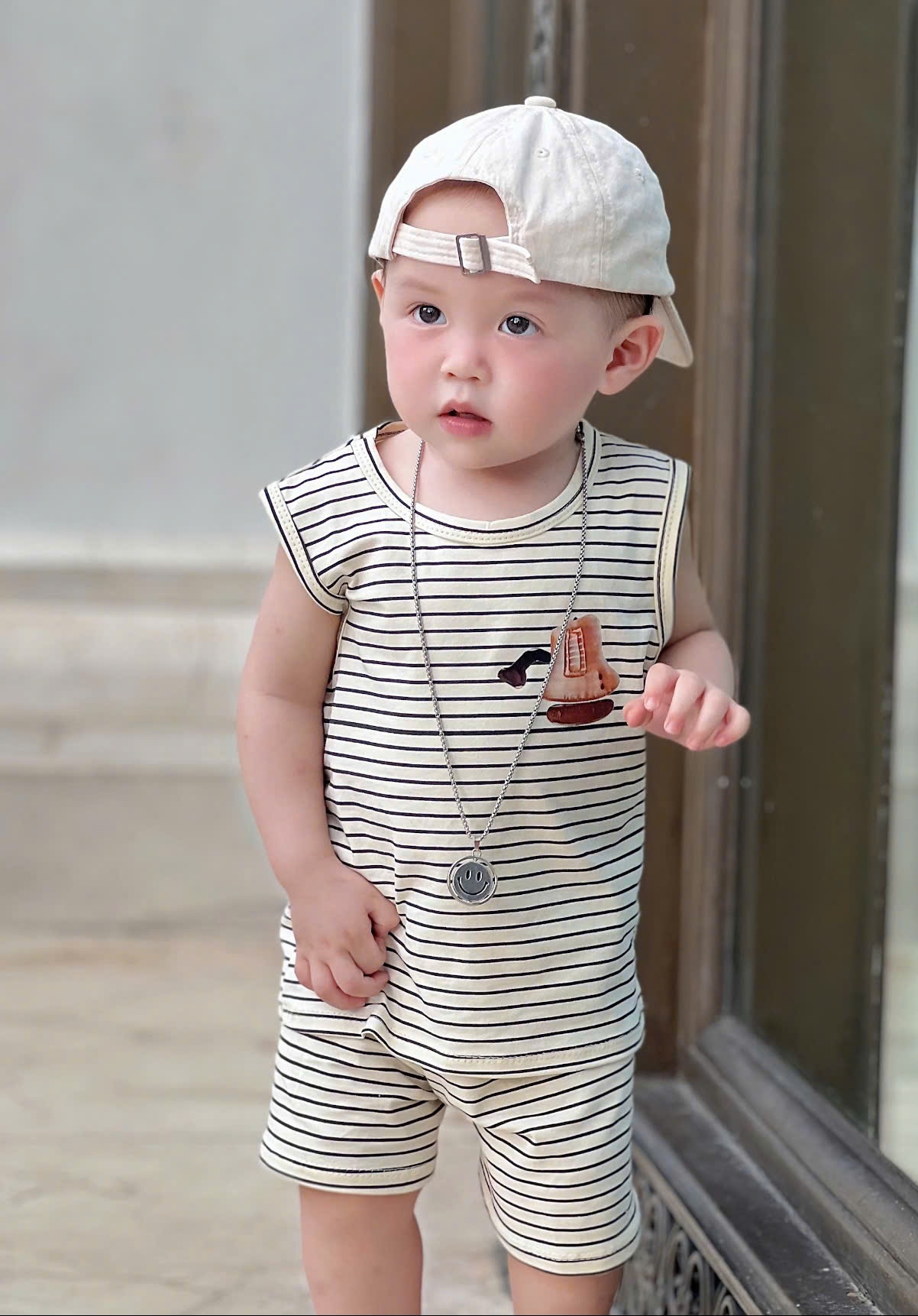 XẢ A654 - SET 3 BỘ BA LỖ Ô TÔ MÁY XÚC NÂU BE KẺ