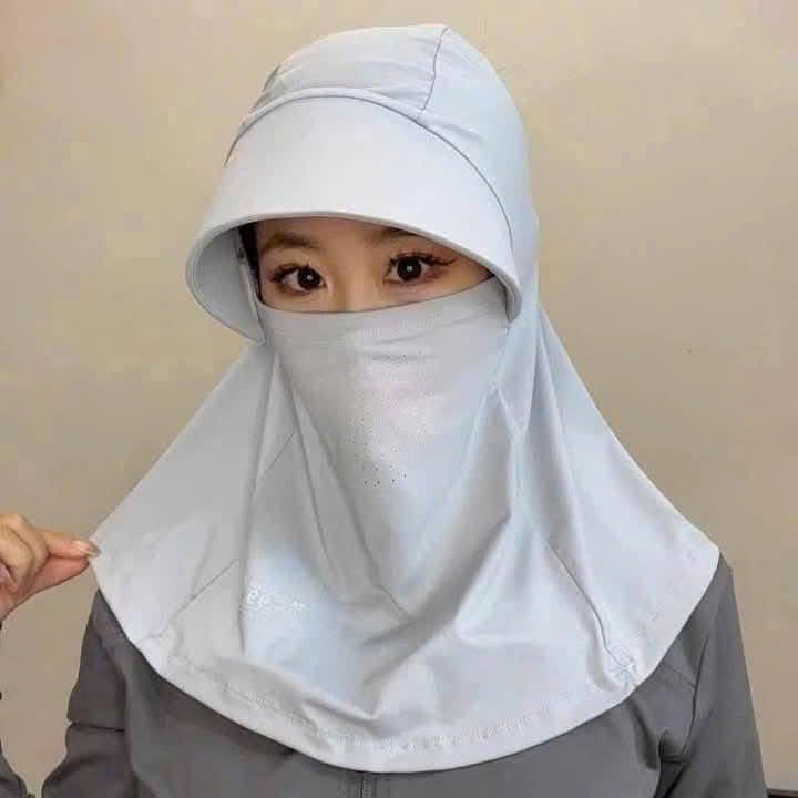 B04 - MŨ CHỐNG NẮNG LIỀN KHẨU TRANG