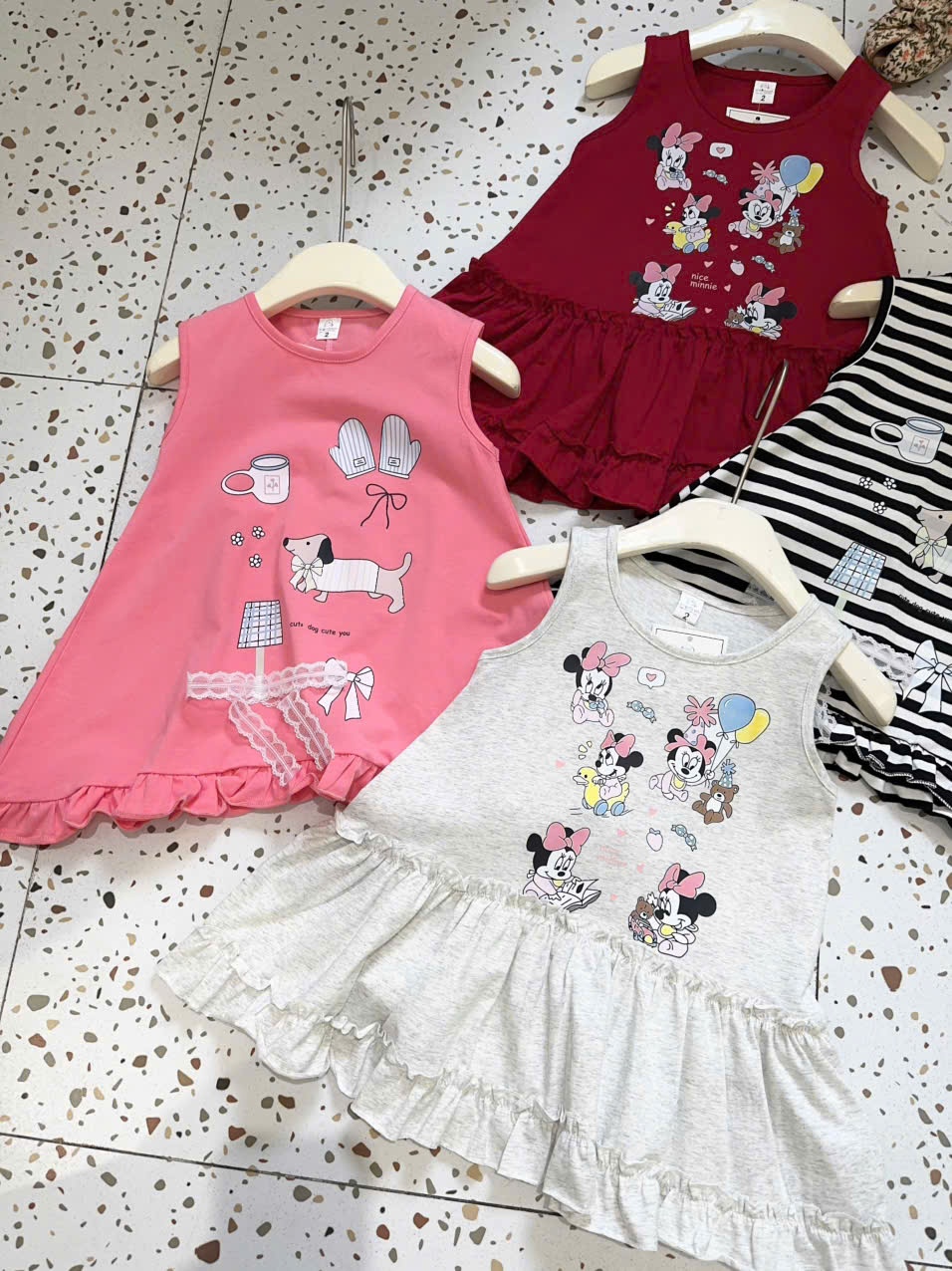 A570 - SET 2 VÁY SÁT NÁCH CHÓ MICKEY