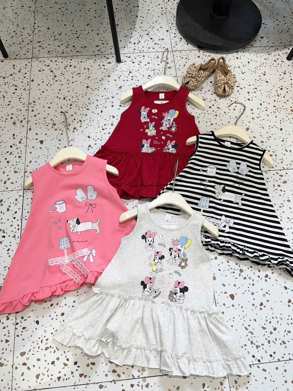 A570 - SET 2 VÁY SÁT NÁCH CHÓ MICKEY