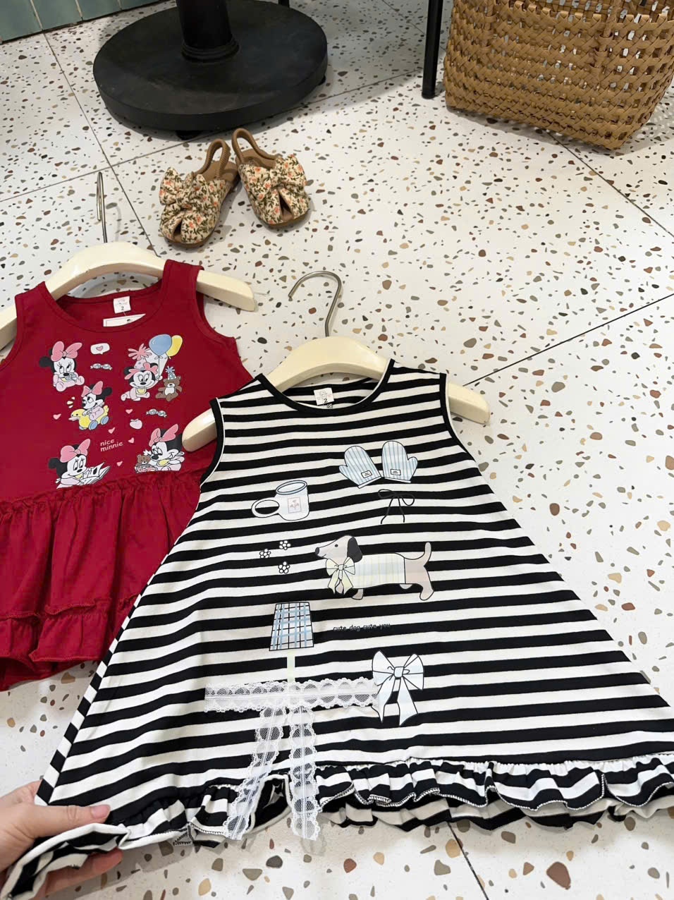 A570 - SET 2 VÁY SÁT NÁCH CHÓ MICKEY