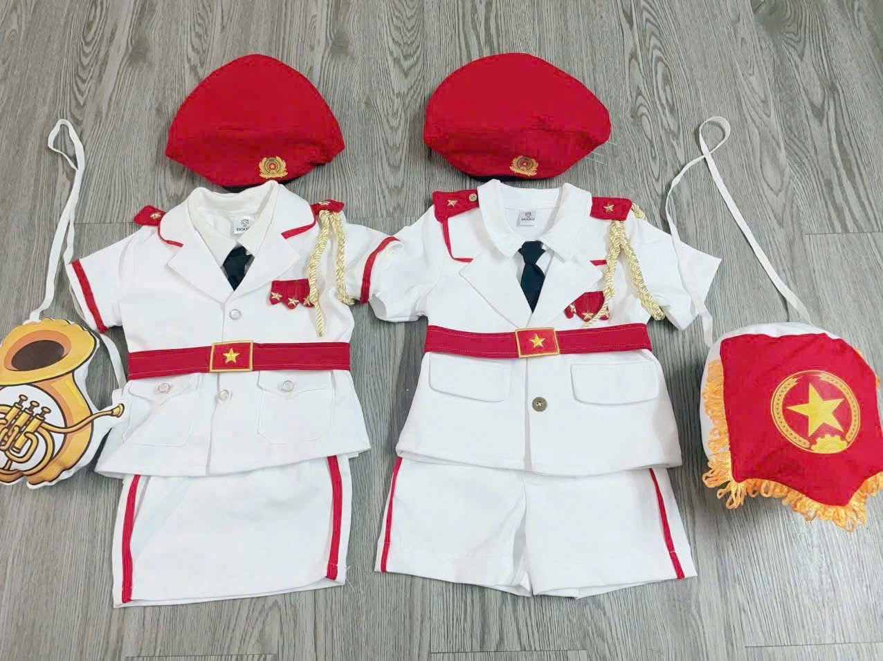 A917 - SET 7 CHI TIẾT TRẮNG BÉ TRAI BÉ GÁI