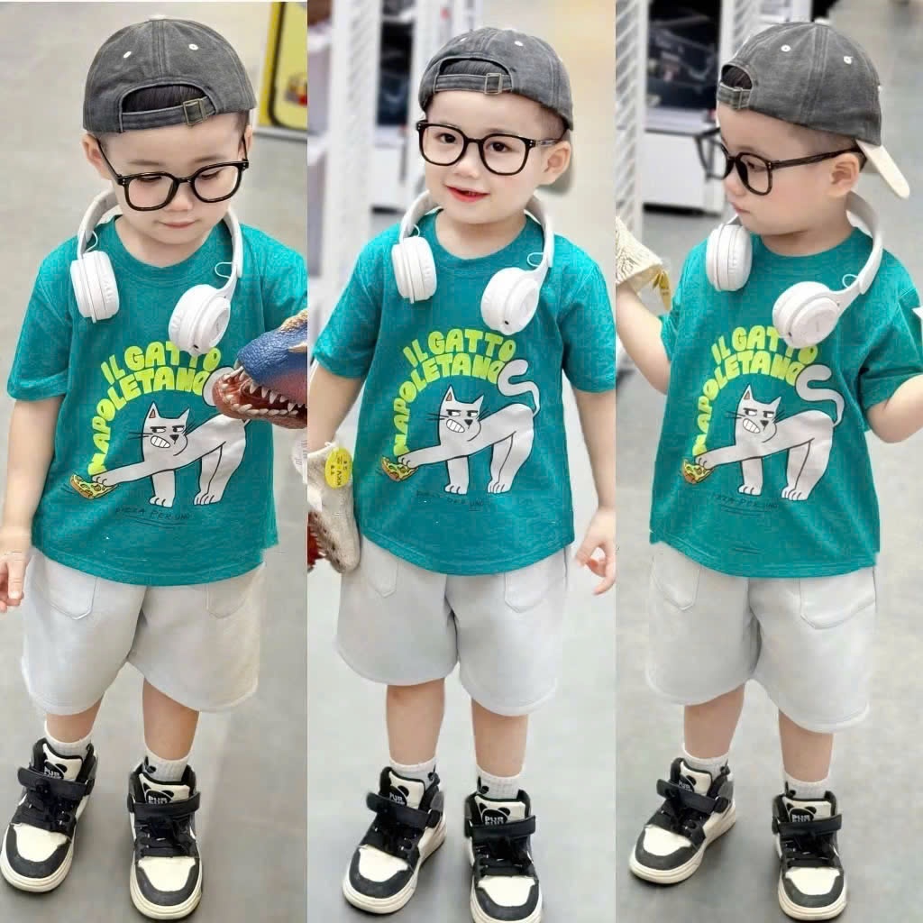 C382 - SET BỘ XANH GATTO BÉ TRAI