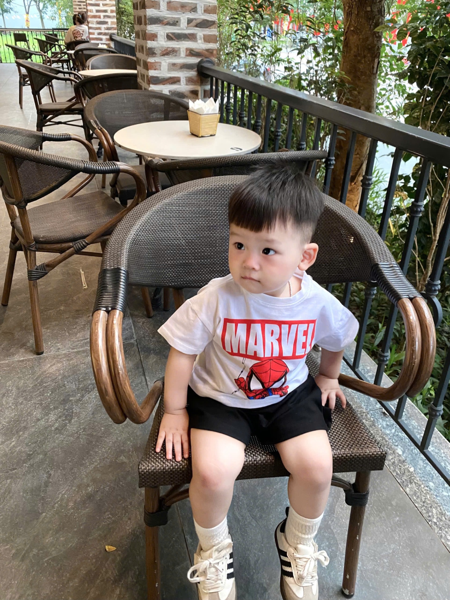 A749 - SET 3 ÁO CAPTAIN BATMAN MARVEL ĐỎ TRASWNGS XÁM