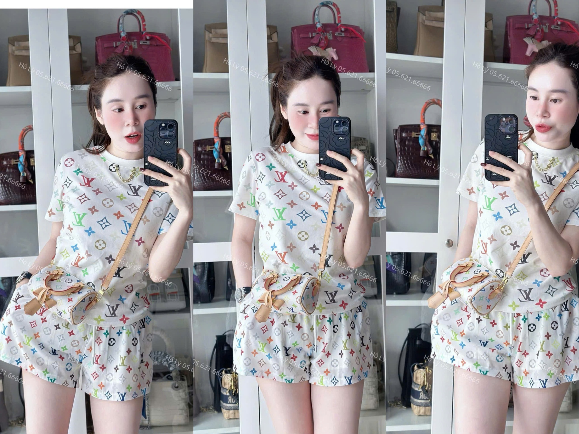 A872 - SET L.V MẸ CON TONE KEM
