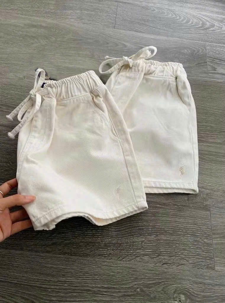 A472 - (GOM) QUẦN SHORT KEM CHUN THÊU NGỰA