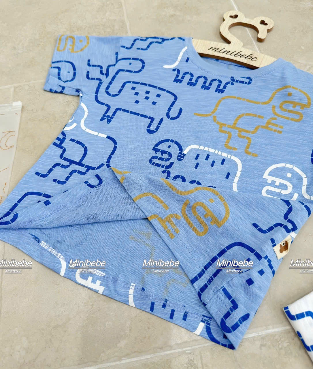 B955 - SET 2 BỘ KHỦNG LONG XƯỚC XANH GHI SÁNG