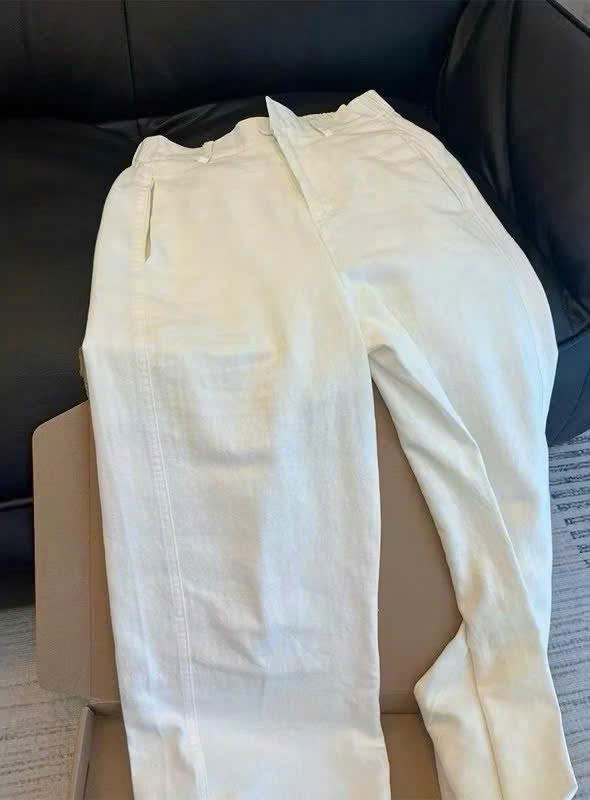 B334 -(GOM) QUẦN SUÔNG NỮ LINEN 2 MÀU
