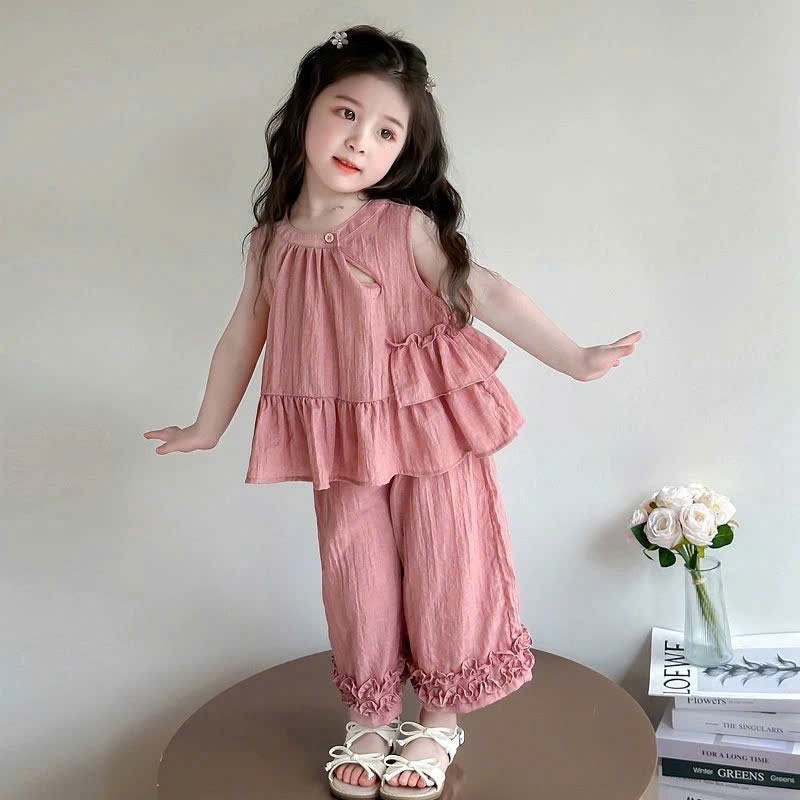 B803 - SET BỘ ĐŨI XƯỚC HỒNG SÁT NÁCH BÉ GÁI BÈO NHÙN