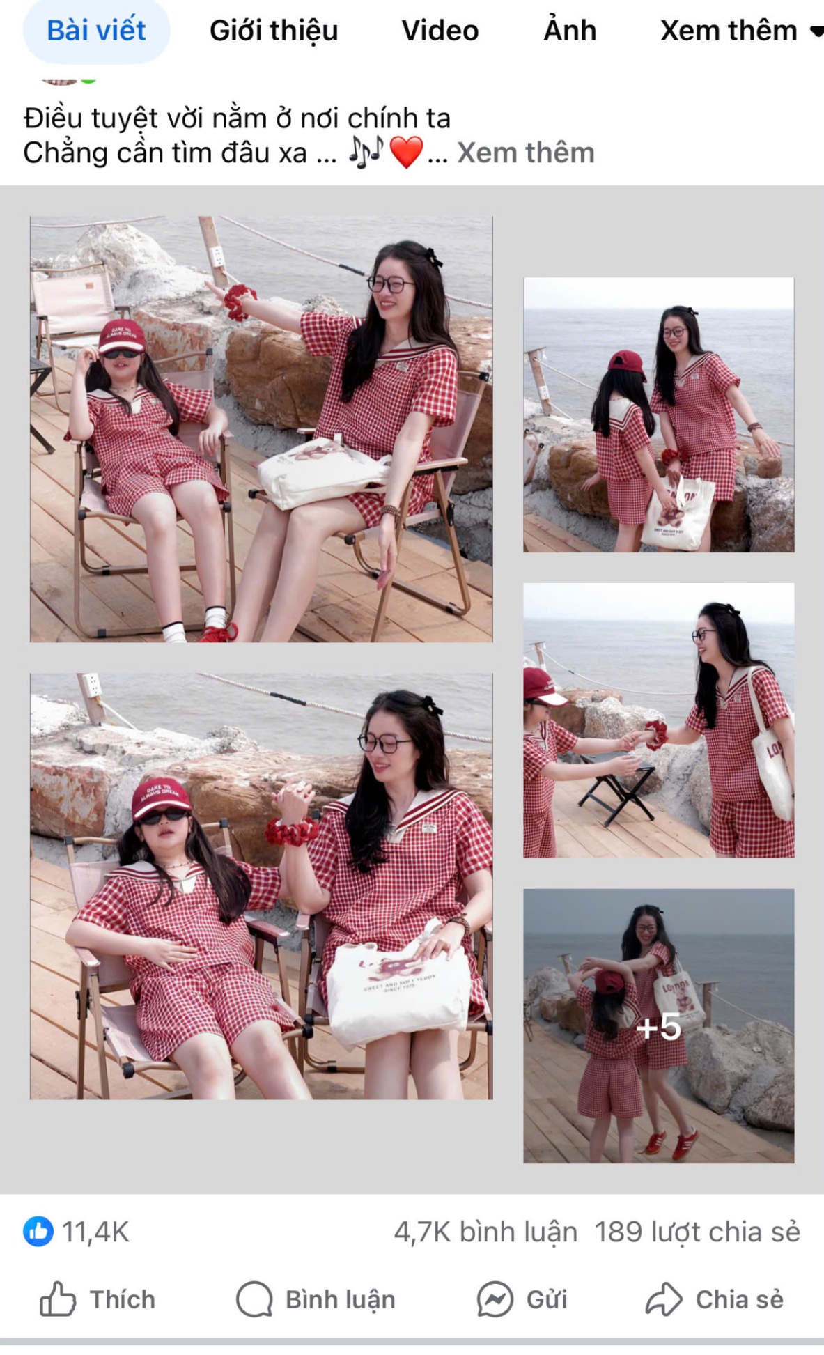C333 - SET CARO ĐỎ CỔ THỦY THỦ MẸ BÉ