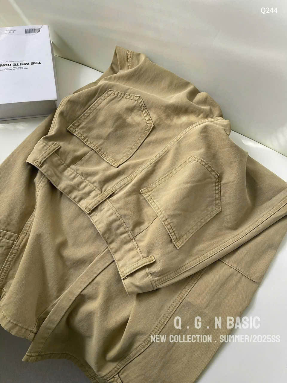 A807 -(GOM) QUẦN SUÔNG BE CÁT TÂY