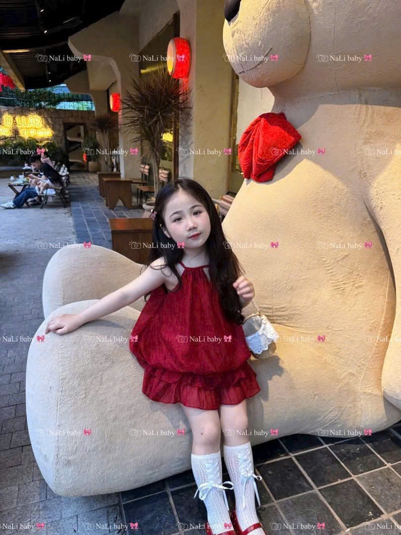 B568 - SET TƠ ĐŨI BÍ CV BÈO 2 MÀU