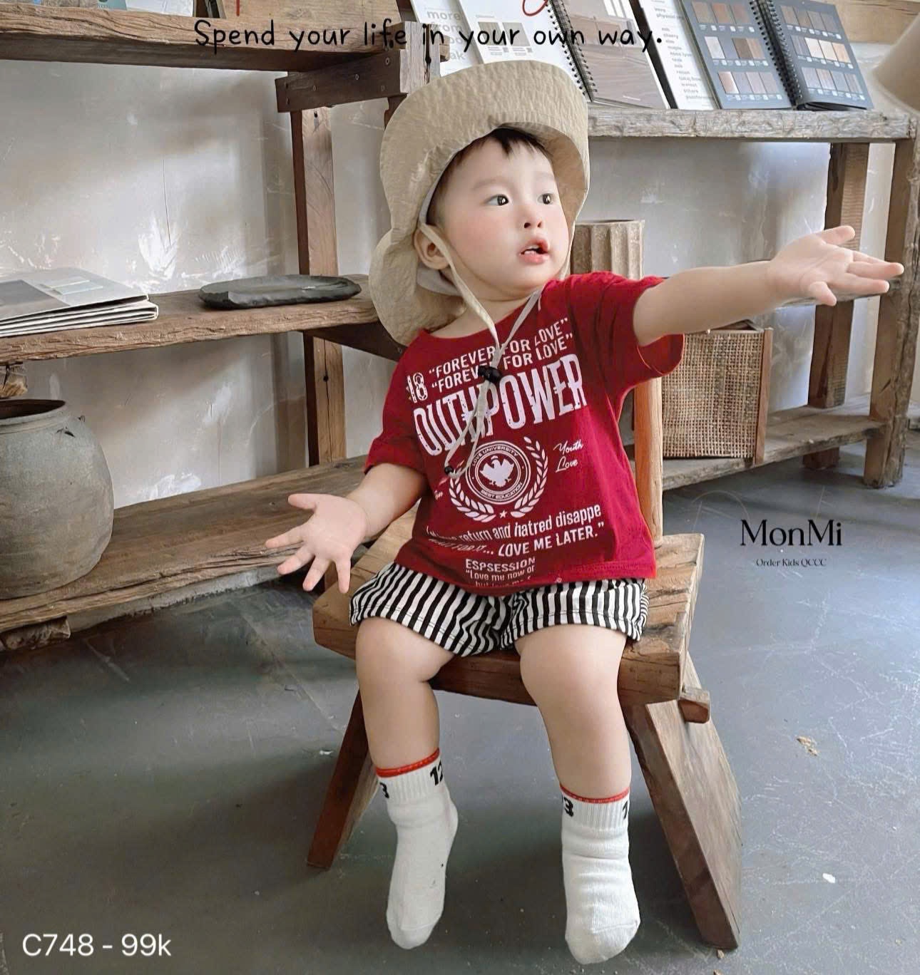 B312 -(GOM) SET BỘ ĐỎ YOUTHPOWER QUẦN SỌC ĐEN TRẮNG