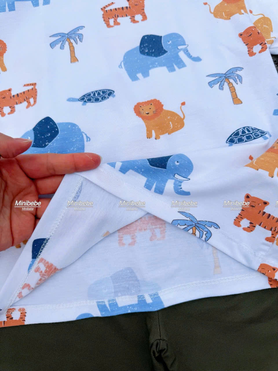 A297 - SET BỘ CON THÚ TRẮNG QUẦN RÊU