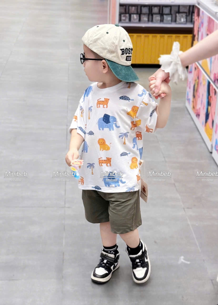 A297 - SET BỘ CON THÚ TRẮNG QUẦN RÊU