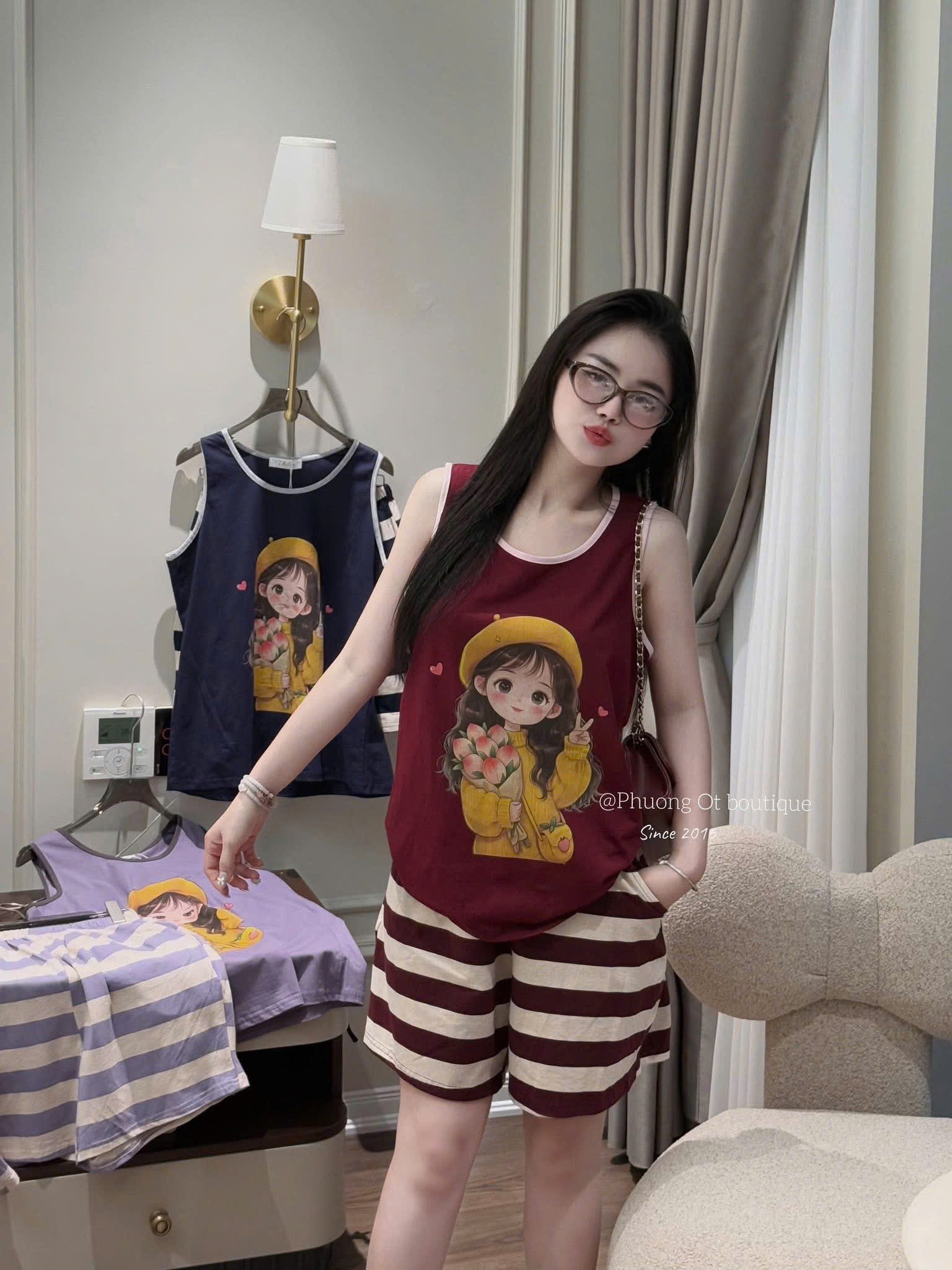 C310 -(G0M) SET BỘ SÁT NÁCH CÔ GÁI MŨ VÀNG
