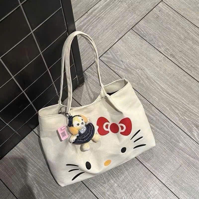 A658 - TÚI XÁCH HỌA TIẾT KITTY BIGSIZE