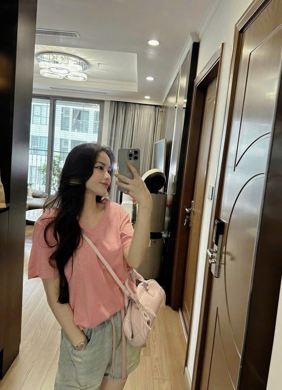B146 - SET ÁO PHÔNG HỒNG+ QUẦN NGỐ JEAN