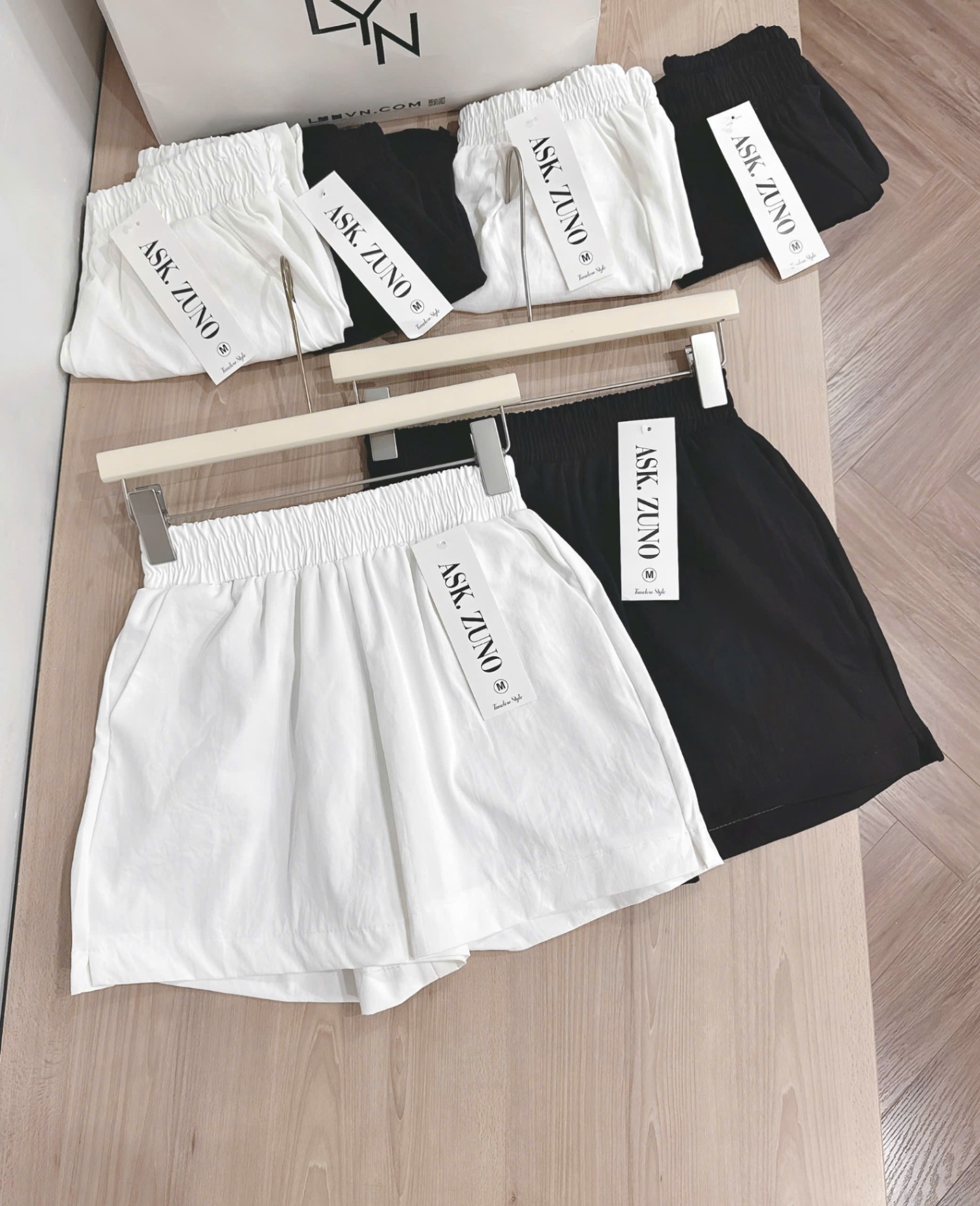 A242 - SET 2 QUẦN ĐŨI ĐEN TRẮNG CẠP CHUN