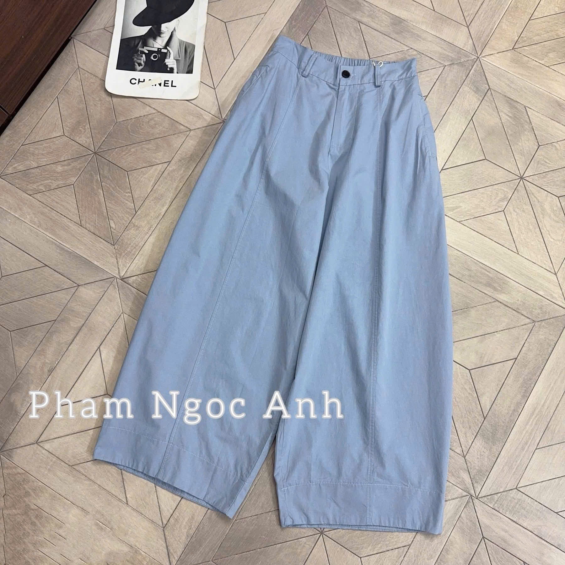 A317 - (G0M) QUẦN KAKI LỤA DÁNG SUÔNG 5 MÀU