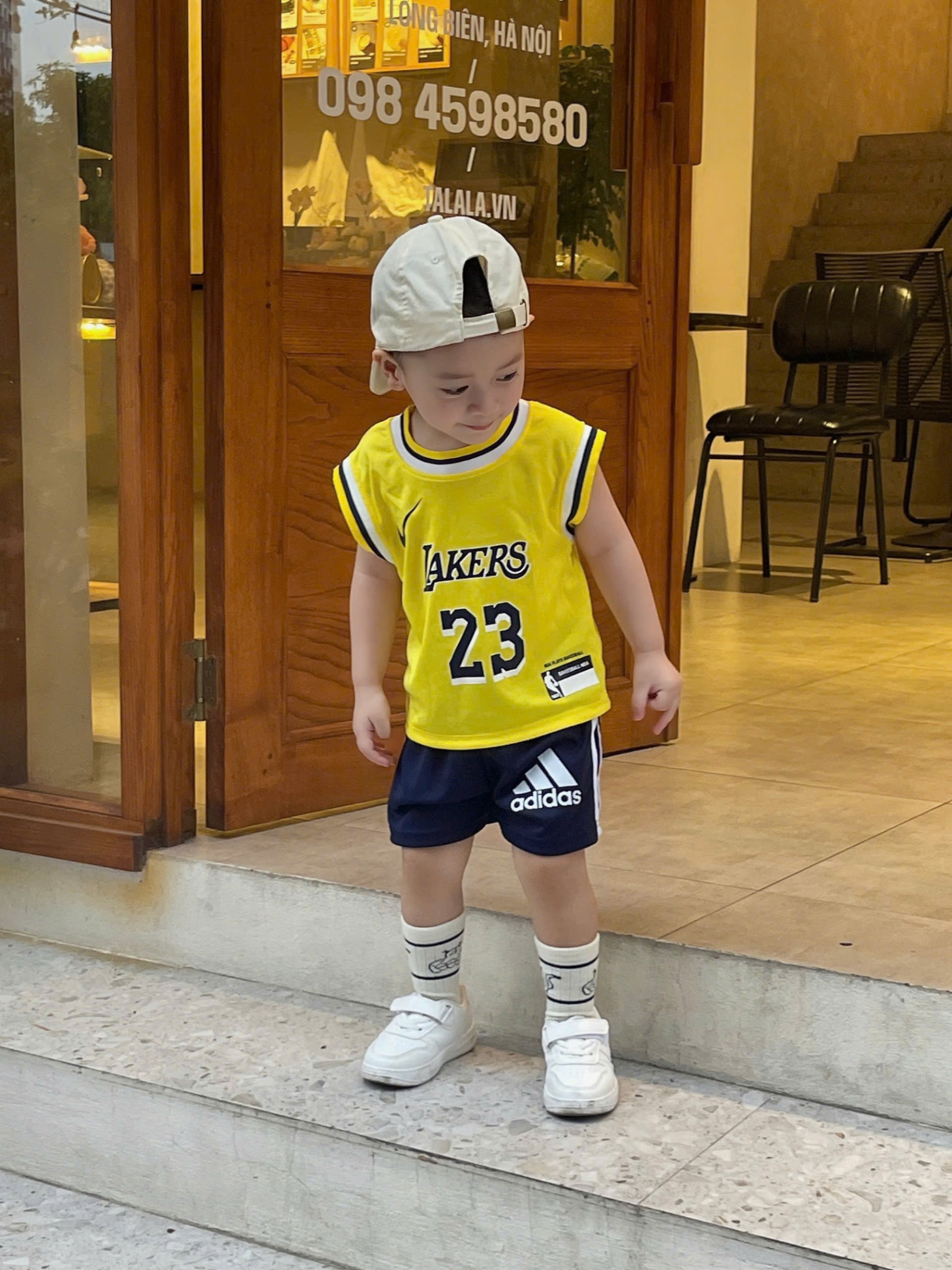 A771 - SET 2 BỘ TAKA LAKERS TRẮNG VÀNG
