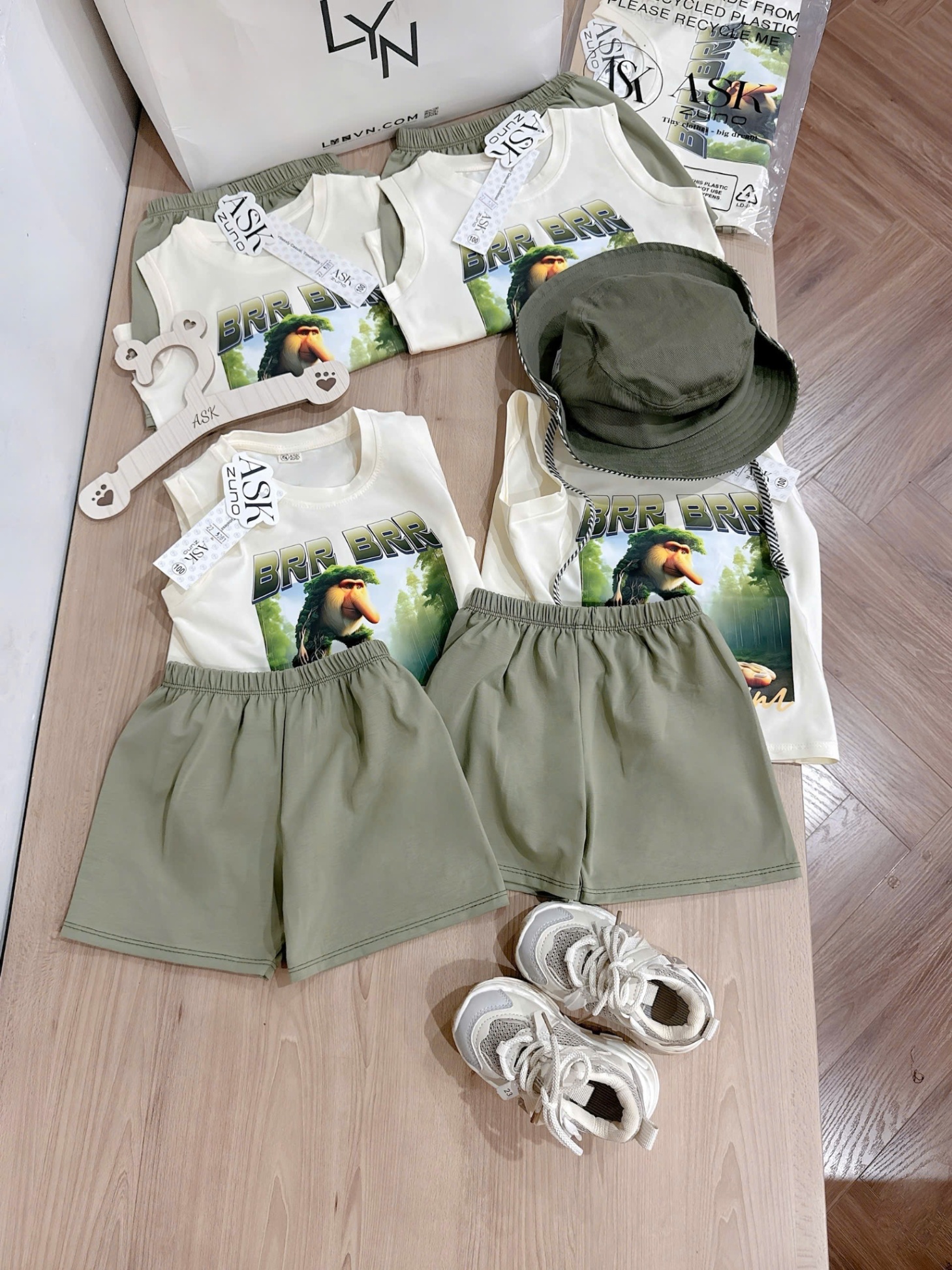 B109 - SET BỘ PRR PRR PATAPIM BE RÊU