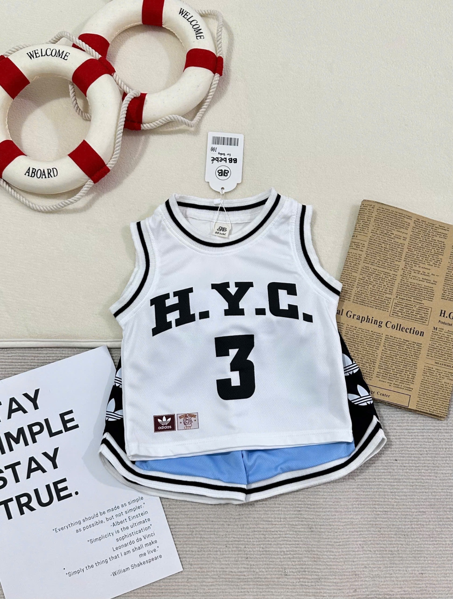 B263 - SET BỘ THÔNG HƠI H.Y.C SỐ 3 QUẦN XANH